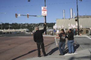 Machinists at the Boeing 737 plant in Renton