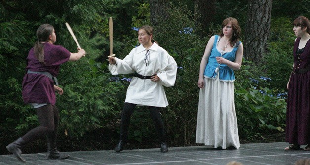 Tahoma High senior Nico Lindblom for her senior project produced Shakespeare’s “A Midsummer Night’s Dream' at Lake Wilderness Arboretum Saturday and Sunday.