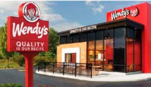 Wendy’s in Covington is designed on Midwestern architecture inspired by Frank Lloyd Wright.