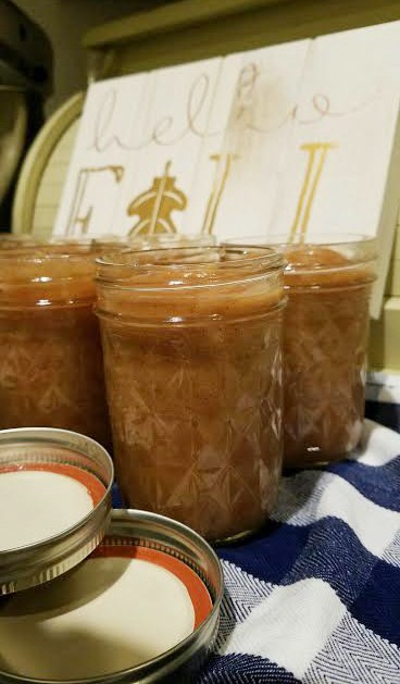 Apple Butter recipe and photo contributed to The Reporter by Emma Wehmann.