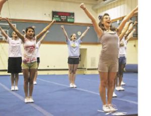 Their practices – such as this one Jan. 17 – will increase and have more on the line as a national cheerleading competition in March draws closer for Tahoma High School’s cheerleaders. And to help pay for their trip to the USA High School Spirit event in Anaheim