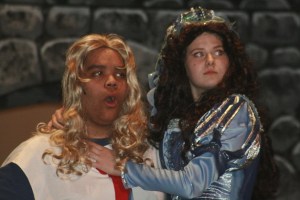 Austin Fowler who plays Sir Galahad