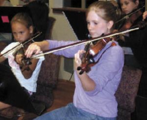 As Sarah Burwell and Emily Figge