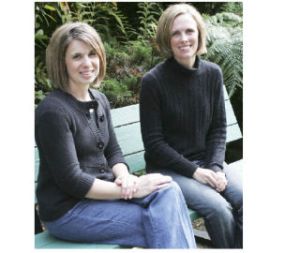 The co-directors of Sassy Mei Home and Gift Show are Cadie Brockbank (left) and Bianca Collings