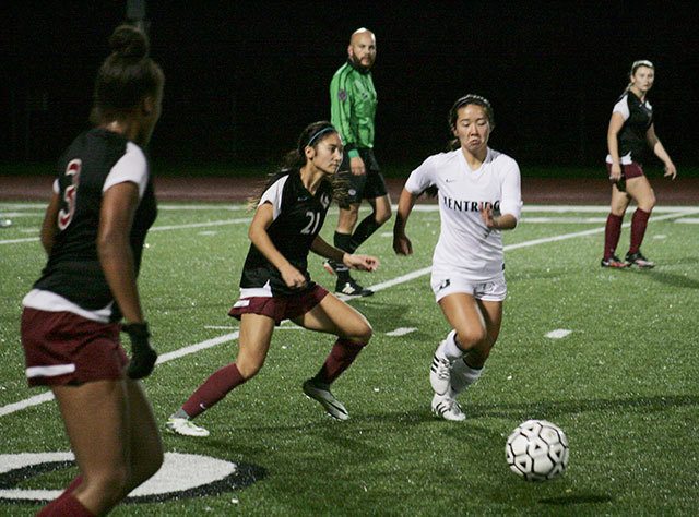 The Kentlake Falcons lost 3-0 to Kentridge during a regular season game. File photo by Sarah Brenden