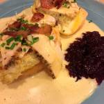 Turkey Benedict, recipe by Clayton Brenden.