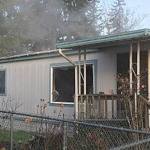 Firefighters rescue man from Kent mobile home fire