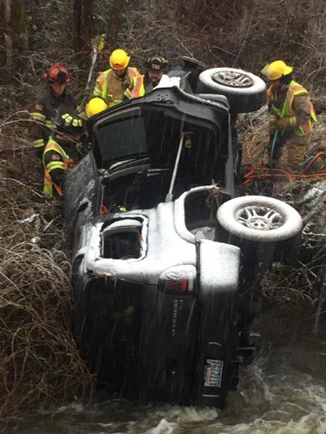 Sunday morning crash near Enumclaw