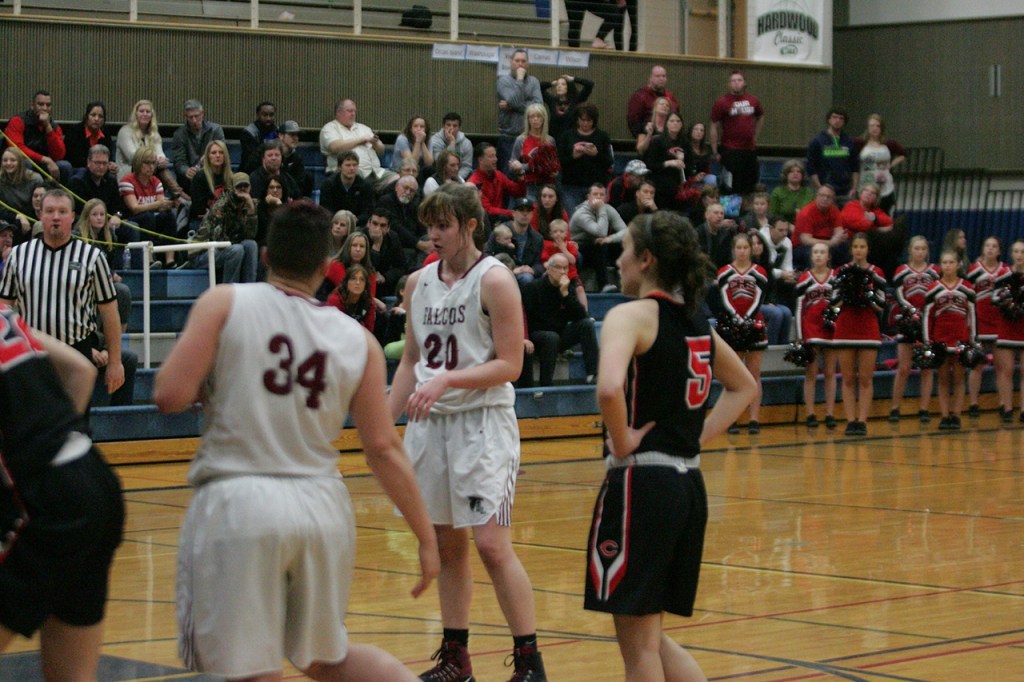 Falcons girls win by one, earn bye game | Photo Gallery