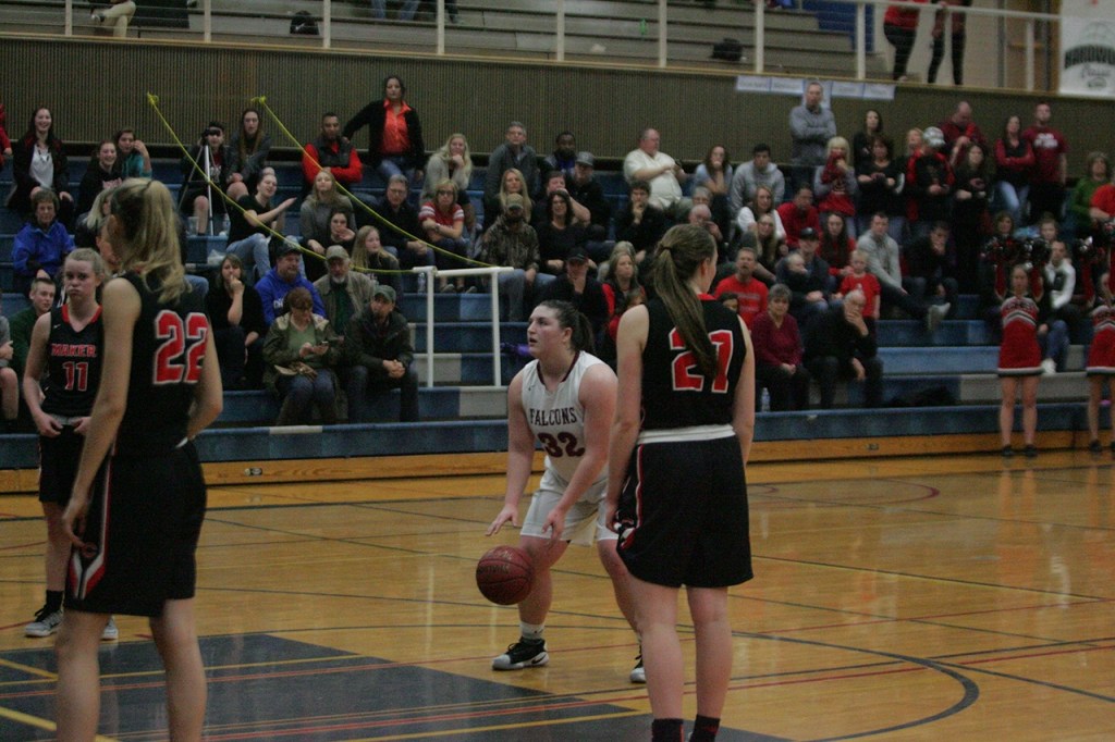 Falcons girls win by one, earn bye game | Photo Gallery