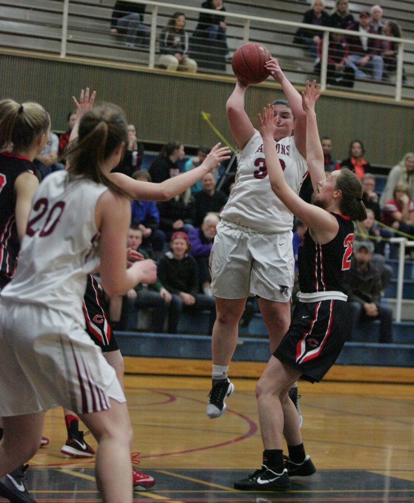 Falcons girls win by one, earn bye game | Photo Gallery