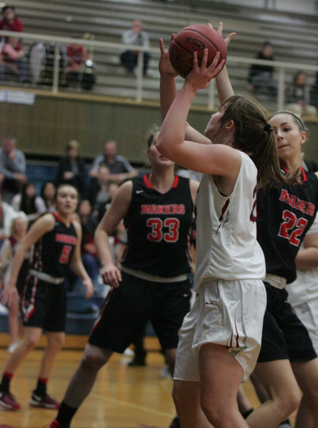 Falcons girls win by one, earn bye game | Photo Gallery