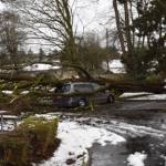 Potential danger of localized flooding