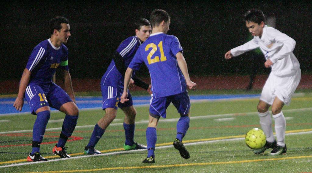 Tahoma takes down Hazen in rainstorm | Boys Soccer
