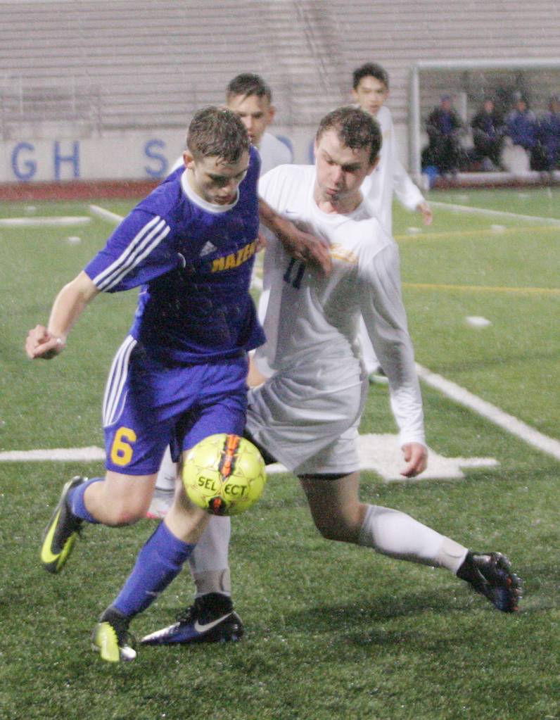 Tahoma takes down Hazen in rainstorm | Boys Soccer