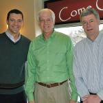 Sen. Joe Fain, far left, Rep. Mark Hargrove and Rep. Pat Sullivan.
