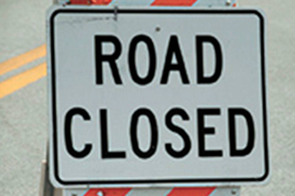 Construction halts traffic on Roberts Drive in Black Diamond