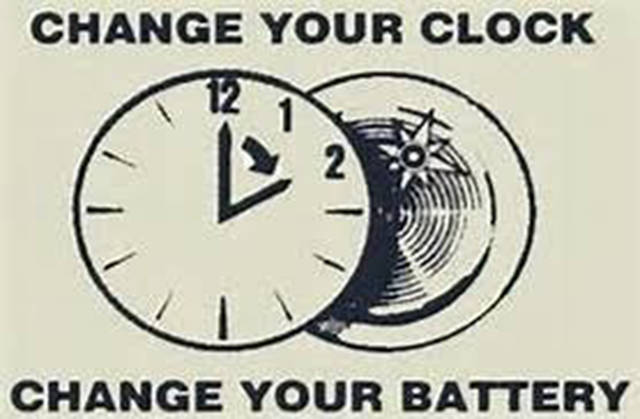 Change smoke alarm batteries as you spring ahead