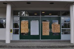 Two men arrested for vandalism at Kentwood High School