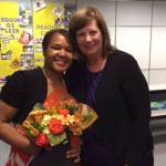 Denisha Saucedo, left, was recently named the Regional Teacher of the Year for the Puget Sound Education Service District (PSESD). She is joined by Terese Emery, associate superintendent of kindergarten through post-secondary learning for PSESD. Courtesy photo, PSESD