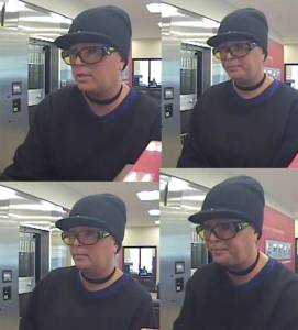 King County Sheriff&rsquo;s Office is looking for this suspect who allegedly robbed a KeyBank in Maple Valley Aug. 25. Courtesy photo