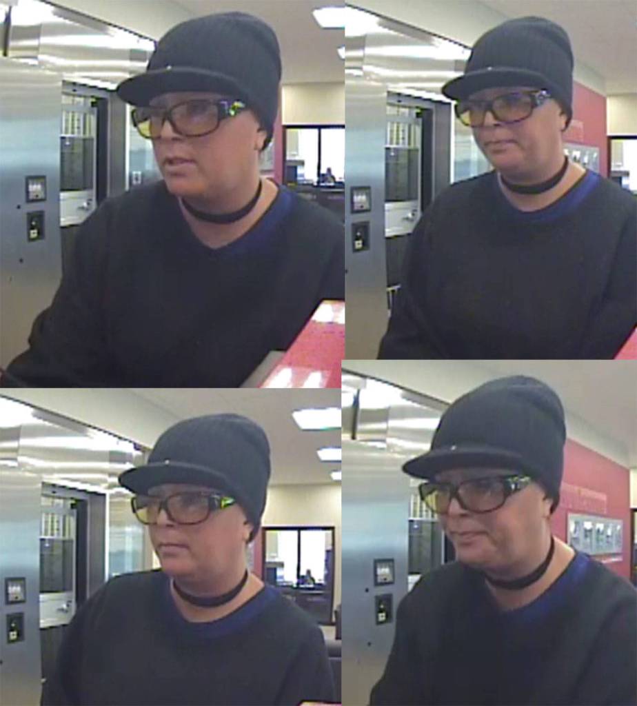 King County Sheriff&rsquo;s Office is looking for this suspect who allegedly robbed a KeyBank in Maple Valley Aug. 25. Courtesy photo