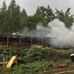 Maple Valley Fire respond to mobile home fire