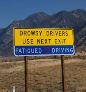 Drowsy driving awareness and prevention week