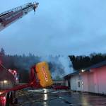 Fire at Kent commercial building