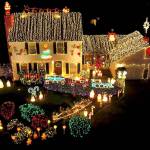 Man brings holiday cheer by decorating homes