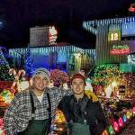 Man brings holiday cheer by decorating homes