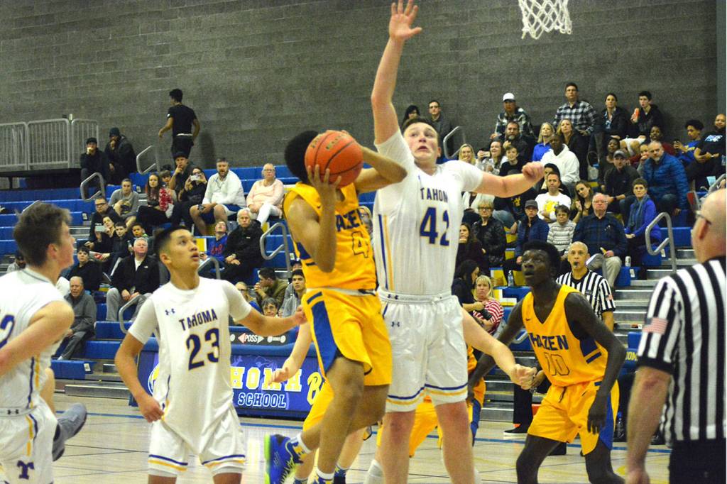 The Bear’s boys basketball take on Hazen|Photo Gallery