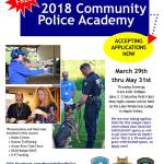 Register for the 2018 Community Police Academy
