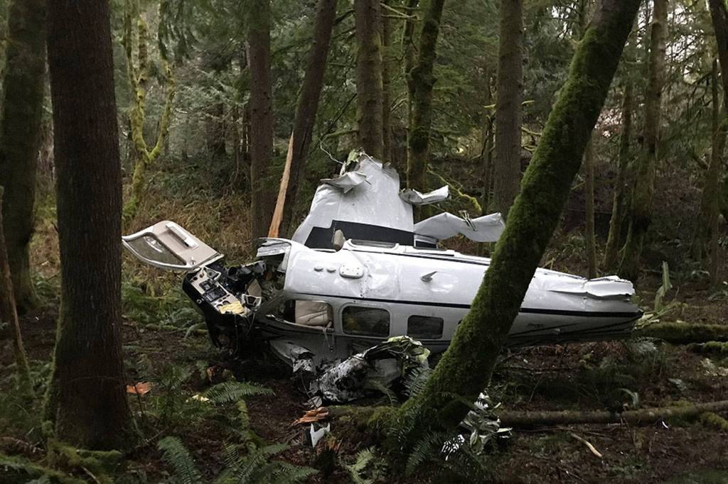 A homeowner near where the plane crashed was able to point first responders in the right direction. Submitted photo