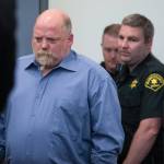 William Earl Talbott II, 55, of SeaTac, is led into court, on arraignment in the death of Tanya Van Cuylenborg in 1987, at the Skagit County Community Justice Center on May 18 in Mount Vernon. (Andy Bronson / Herald file)