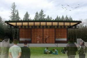 A rendition of the pavilion. Submitted photo.