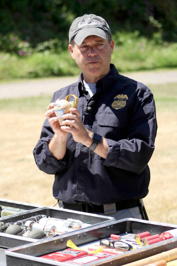 Danger of illegal fireworks demonstrated