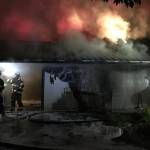 Fire at Lake Meridian Park