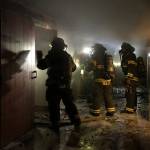 Fire at Lake Meridian Park