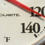 Hot and dry weather straight ahead