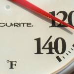 Hot and dry weather straight ahead