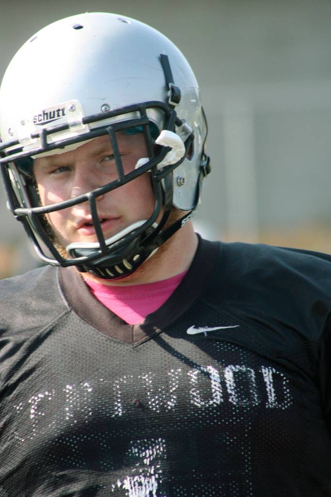 Kentwood senior lineman Luke Klein. MARK KLAAS, Kent Reporter