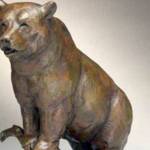 Photo courtesy Maple Valley City Council meeting packet                                Pictured here is a small bronze sculpture to show what the bronze finish will look like when the statue is complete.