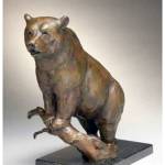 Photo courtesy Maple Valley City Council meeting packet                                Pictured here is a small bronze sculpture to show what the bronze finish will look like when the statue is complete.