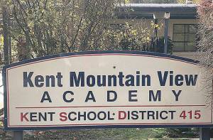 Kent School District officials will rebuild the Kent Mountain View Academy along Military Road South in SeaTac to be the site of a new elementary school. COURTESY PHOTO, Kent School District
