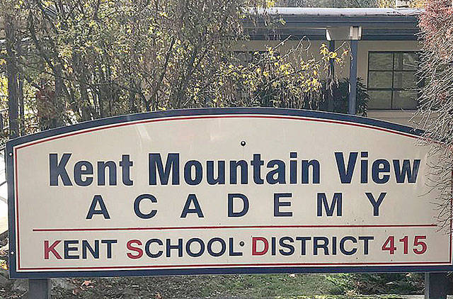 Kent School District officials will rebuild the Kent Mountain View Academy along Military Road South in SeaTac to be the site of a new elementary school. COURTESY PHOTO, Kent School District