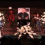 Image courtesy Enumclaw School District                                Greg Daulton, lead pastor at Mount Rainier Christian Center, led Kione Gills memorial service Sept 17. The service was recorded, and the Enumclaw School District has produced a video with clips from the service to promote the upcoming suicide prevention event.