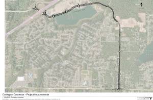 A map of the Covington Connector project. Submitted photo from Bob Lindskov