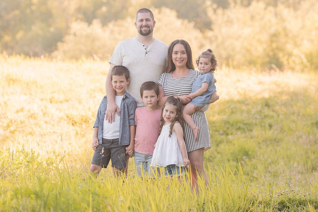 Tiffany Perkins and her family. Submitted photo