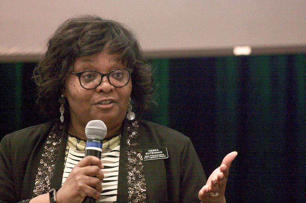 State Rep. Debra Entenman, D-Kent, said legislators will continue to explore ways to financially support community and technical colleges. MARK KLAAS, Kent Reporter